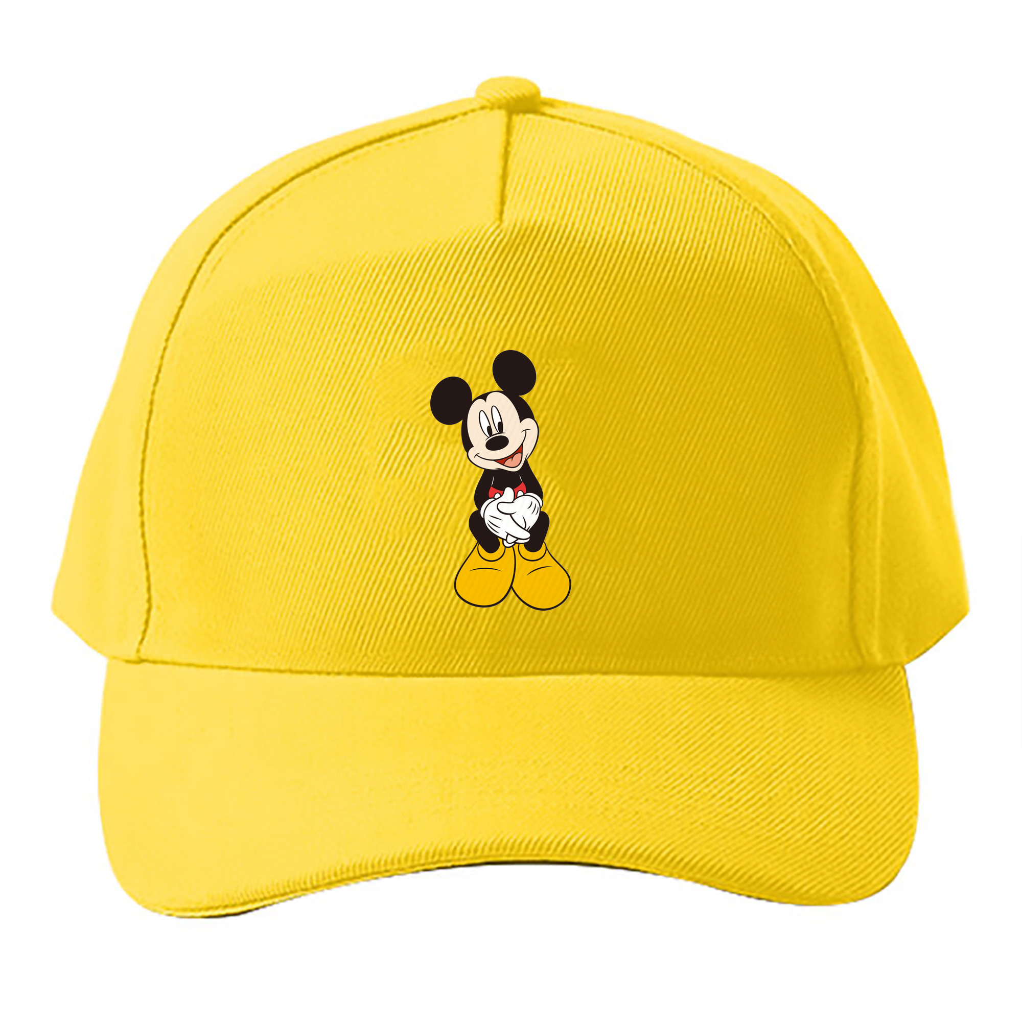 （画像用） ミッキーマウス Mickey Mouse ベースボールキャップ 綿100％ 男女兼用 帽子 スポーツ
